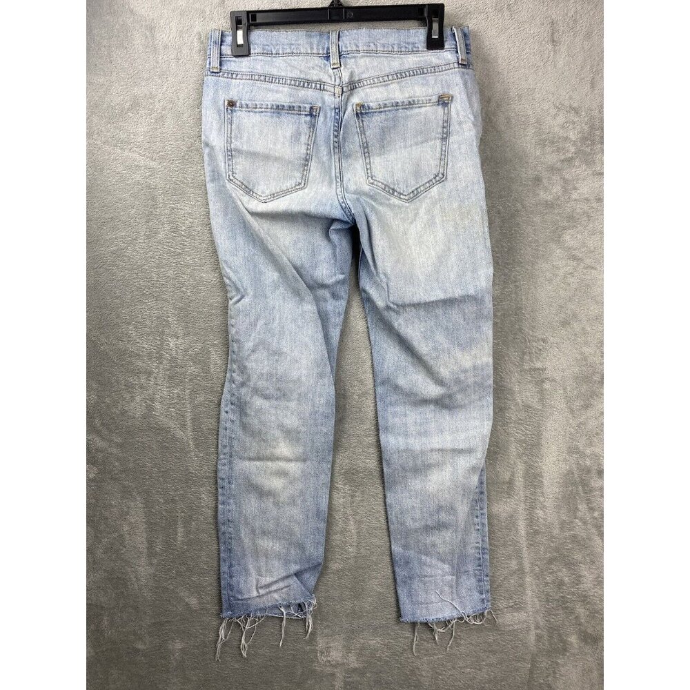 Old Navy Womens 2 Boyfriend Straight Blue Jeans - Picture 8 of 8